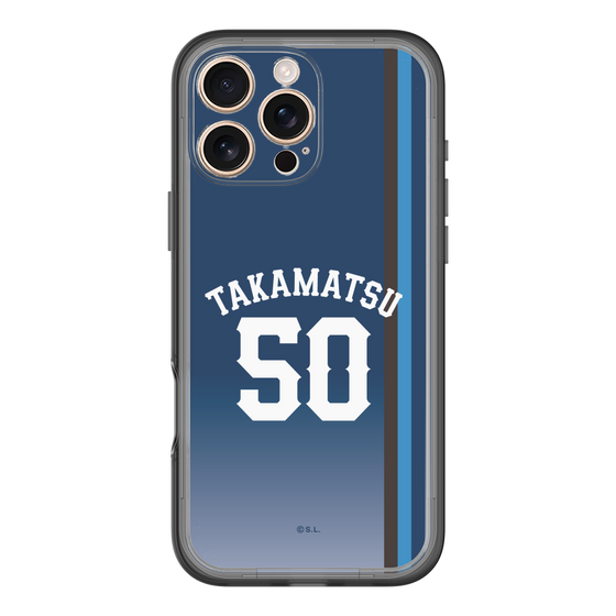 スリムプロテクションプレミアムケース［ 埼玉西武ライオンズ- #50 TAKAMATSU - ビジター ］