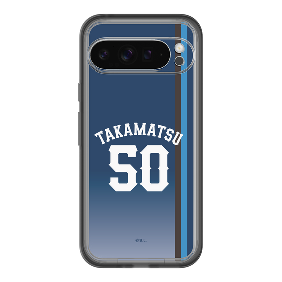 スリムプロテクションプレミアムケース［ 埼玉西武ライオンズ- #50 TAKAMATSU - ビジター ］