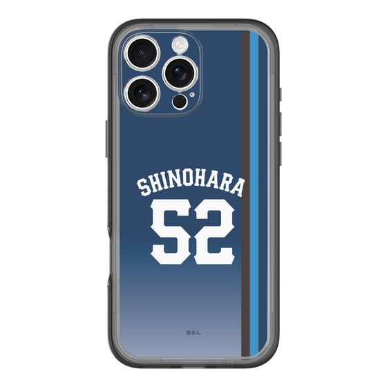 スリムプロテクションプレミアムケース［ 埼玉西武ライオンズ- #52 SHINOHARA - ビジター ］