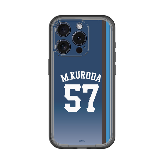 スリムプロテクションプレミアムケース［ 埼玉西武ライオンズ- #57 KURODA - ビジター ］