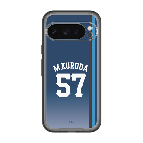 スリムプロテクションプレミアムケース［ 埼玉西武ライオンズ- #57 KURODA - ビジター ］