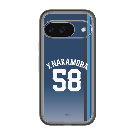 スリムプロテクションプレミアムケース［ 埼玉西武ライオンズ- #58 NAKAMURA - ビジター ］