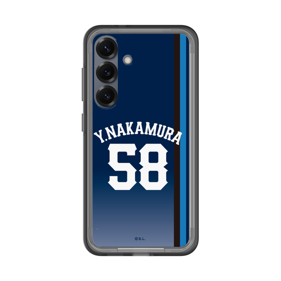スリムプロテクションプレミアムケース［ 埼玉西武ライオンズ- #58 NAKAMURA - ビジター ］