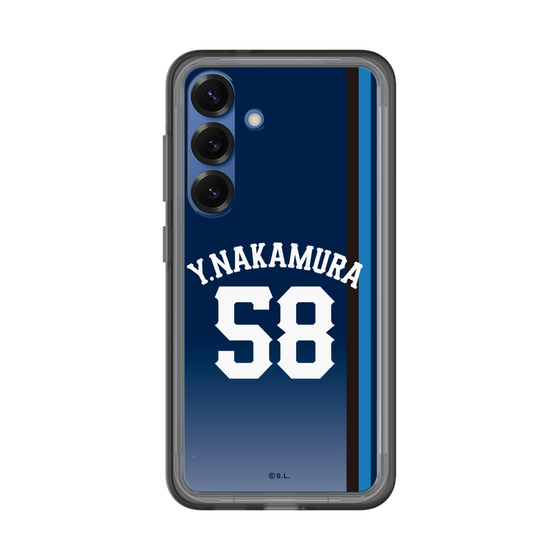 スリムプロテクションプレミアムケース［ 埼玉西武ライオンズ- #58 NAKAMURA - ビジター ］