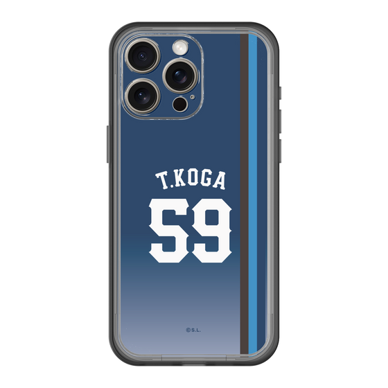 スリムプロテクションプレミアムケース［ 埼玉西武ライオンズ- #59 KOGA - ビジター ］