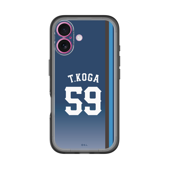 スリムプロテクションプレミアムケース［ 埼玉西武ライオンズ- #59 KOGA - ビジター ］