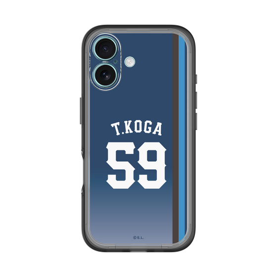 スリムプロテクションプレミアムケース［ 埼玉西武ライオンズ- #59 KOGA - ビジター ］
