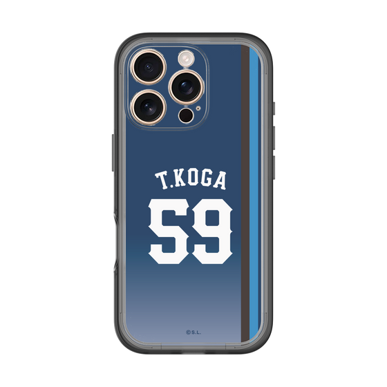 スリムプロテクションプレミアムケース［ 埼玉西武ライオンズ- #59 KOGA - ビジター ］