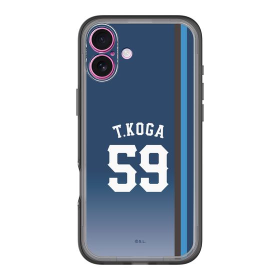 スリムプロテクションプレミアムケース［ 埼玉西武ライオンズ- #59 KOGA - ビジター ］