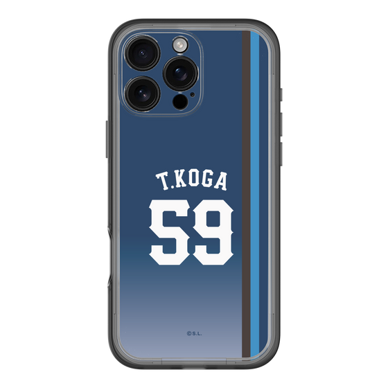 スリムプロテクションプレミアムケース［ 埼玉西武ライオンズ- #59 KOGA - ビジター ］