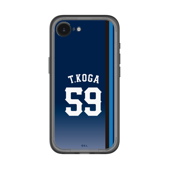 スリムプロテクションプレミアムケース［ 埼玉西武ライオンズ- #59 KOGA - ビジター ］