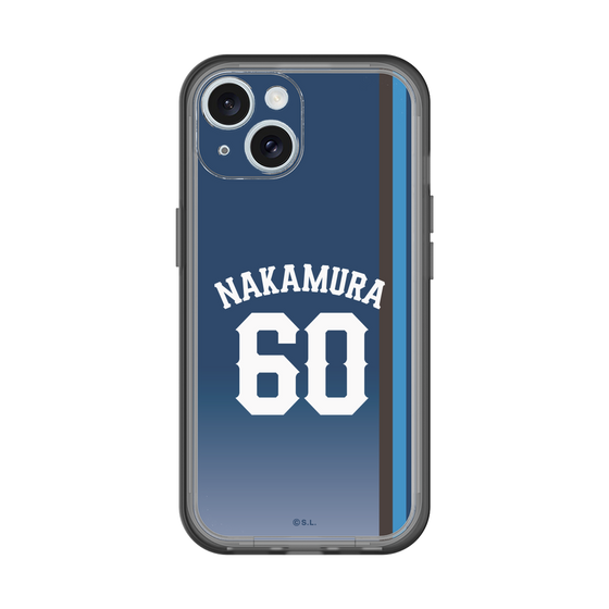 スリムプロテクションプレミアムケース［ 埼玉西武ライオンズ- #60 NAKAMURA - ビジター ］