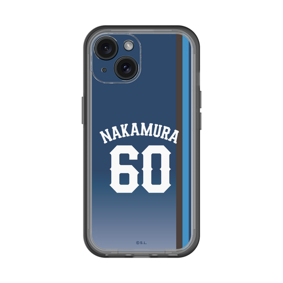 スリムプロテクションプレミアムケース［ 埼玉西武ライオンズ- #60 NAKAMURA - ビジター ］