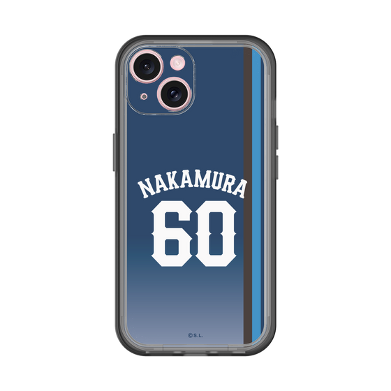 スリムプロテクションプレミアムケース［ 埼玉西武ライオンズ- #60 NAKAMURA - ビジター ］