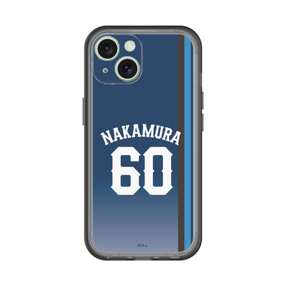 スリムプロテクションプレミアムケース［ 埼玉西武ライオンズ- #60 NAKAMURA - ビジター ］