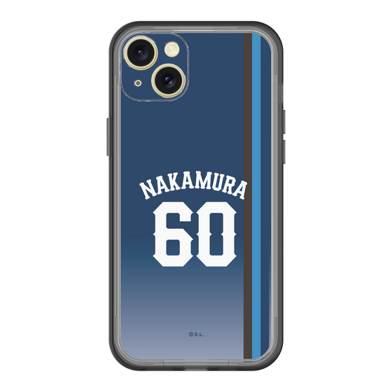 スリムプロテクションプレミアムケース［ 埼玉西武ライオンズ- #60 NAKAMURA - ビジター ］