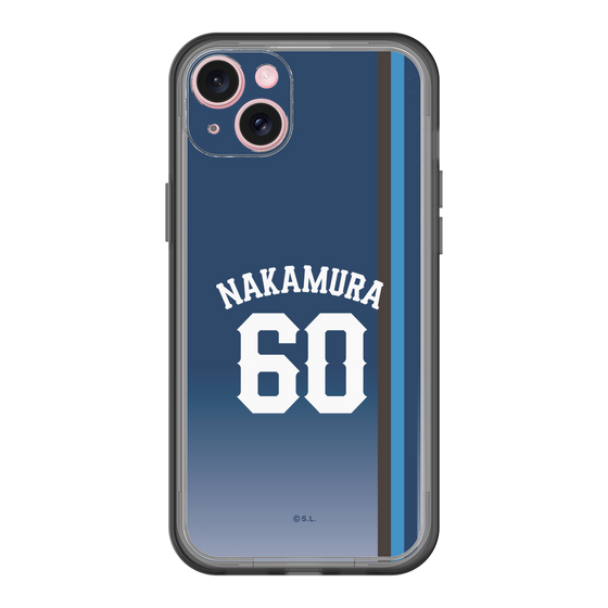 スリムプロテクションプレミアムケース［ 埼玉西武ライオンズ- #60 NAKAMURA - ビジター ］