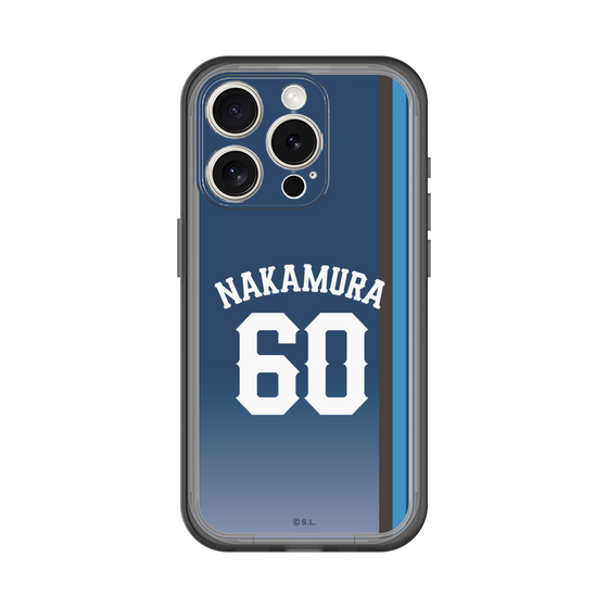 スリムプロテクションプレミアムケース［ 埼玉西武ライオンズ- #60 NAKAMURA - ビジター ］