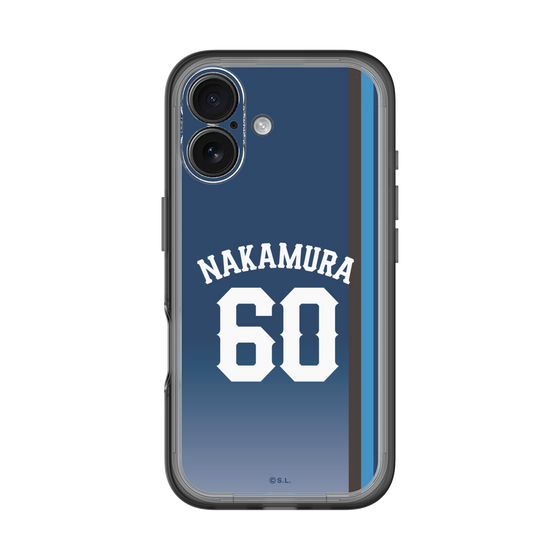 スリムプロテクションプレミアムケース［ 埼玉西武ライオンズ- #60 NAKAMURA - ビジター ］