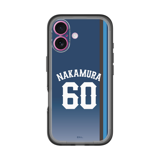 スリムプロテクションプレミアムケース［ 埼玉西武ライオンズ- #60 NAKAMURA - ビジター ］