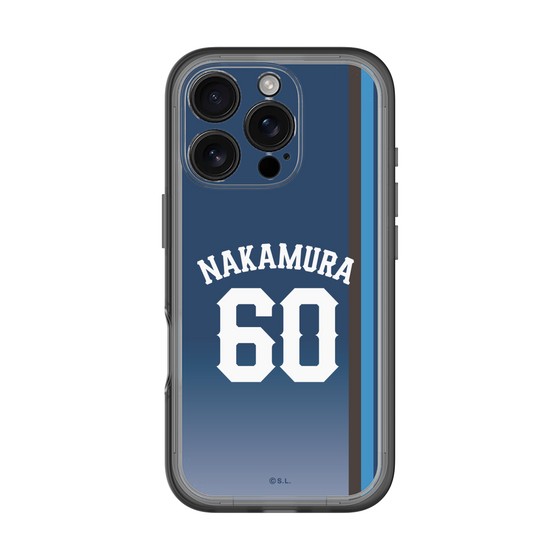 スリムプロテクションプレミアムケース［ 埼玉西武ライオンズ- #60 NAKAMURA - ビジター ］