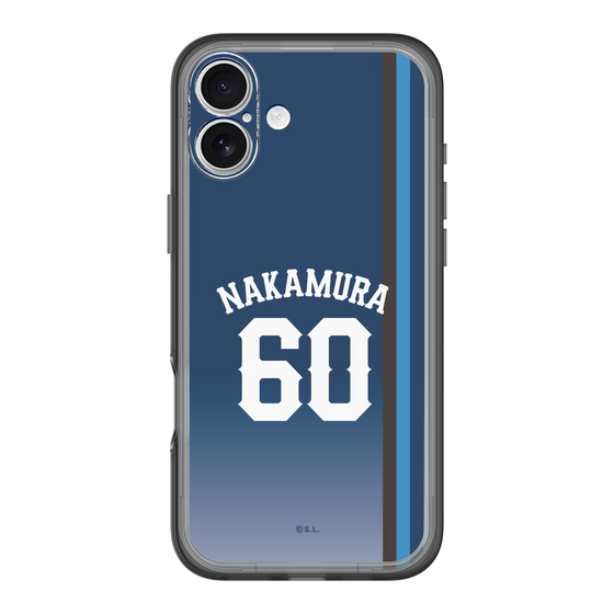 スリムプロテクションプレミアムケース［ 埼玉西武ライオンズ- #60 NAKAMURA - ビジター ］