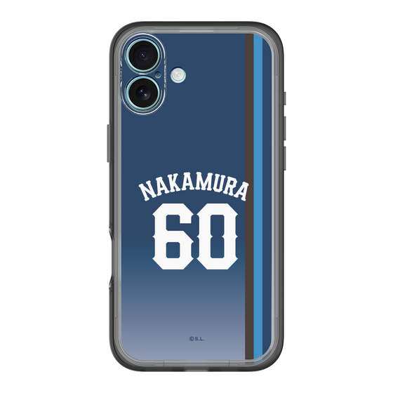 スリムプロテクションプレミアムケース［ 埼玉西武ライオンズ- #60 NAKAMURA - ビジター ］