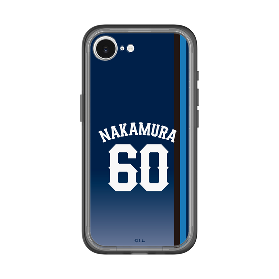 スリムプロテクションプレミアムケース［ 埼玉西武ライオンズ- #60 NAKAMURA - ビジター ］