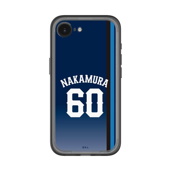 スリムプロテクションプレミアムケース［ 埼玉西武ライオンズ- #60 NAKAMURA - ビジター ］