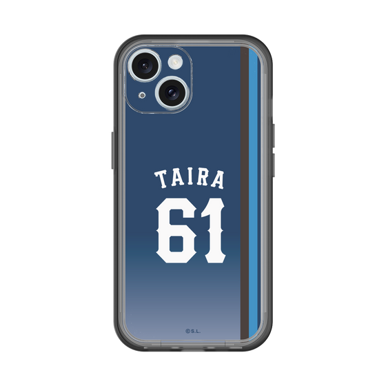 スリムプロテクションプレミアムケース［ 埼玉西武ライオンズ- #61 TAIRA - ビジター ］