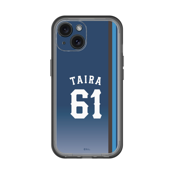 スリムプロテクションプレミアムケース［ 埼玉西武ライオンズ- #61 TAIRA - ビジター ］