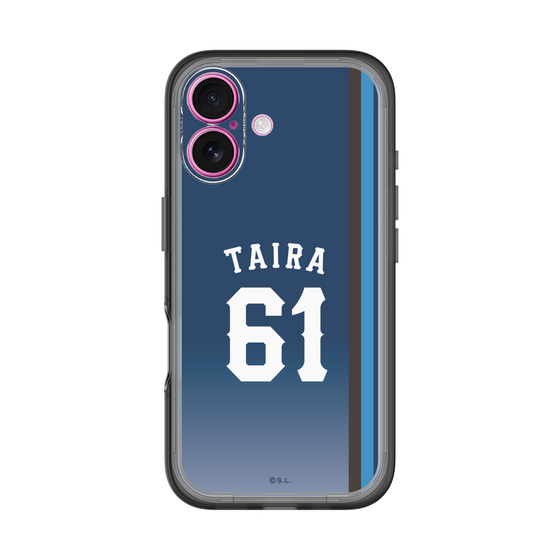 スリムプロテクションプレミアムケース［ 埼玉西武ライオンズ- #61 TAIRA - ビジター ］