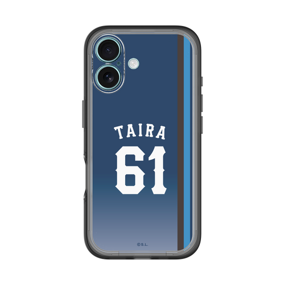 スリムプロテクションプレミアムケース［ 埼玉西武ライオンズ- #61 TAIRA - ビジター ］
