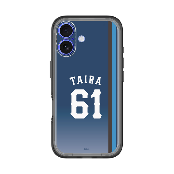 スリムプロテクションプレミアムケース［ 埼玉西武ライオンズ- #61 TAIRA - ビジター ］
