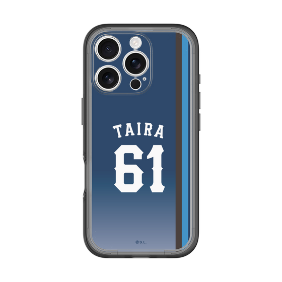 スリムプロテクションプレミアムケース［ 埼玉西武ライオンズ- #61 TAIRA - ビジター ］