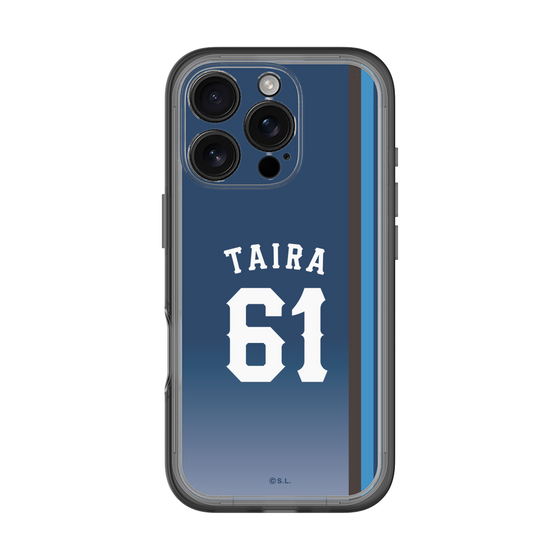 スリムプロテクションプレミアムケース［ 埼玉西武ライオンズ- #61 TAIRA - ビジター ］