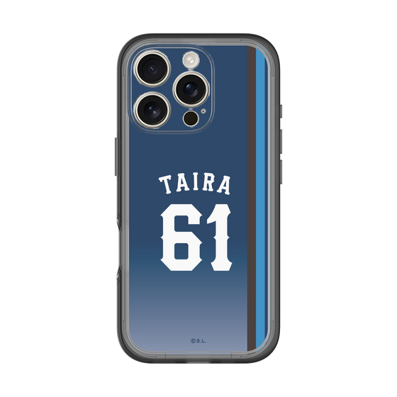 スリムプロテクションプレミアムケース［ 埼玉西武ライオンズ- #61 TAIRA - ビジター ］