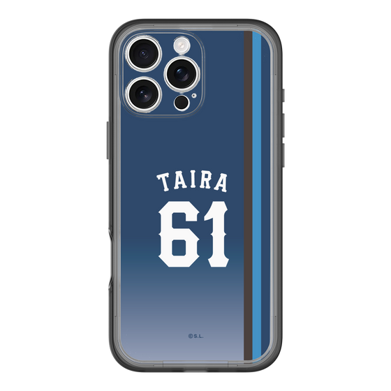 スリムプロテクションプレミアムケース［ 埼玉西武ライオンズ- #61 TAIRA - ビジター ］