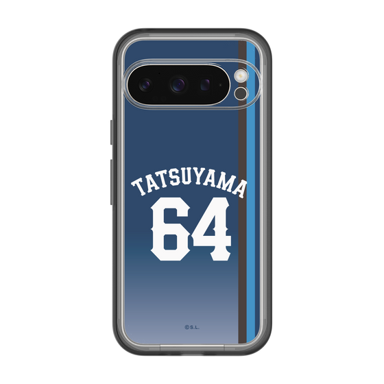 スリムプロテクションプレミアムケース［ 埼玉西武ライオンズ- #64 TATSUYAMA - ビジター ］