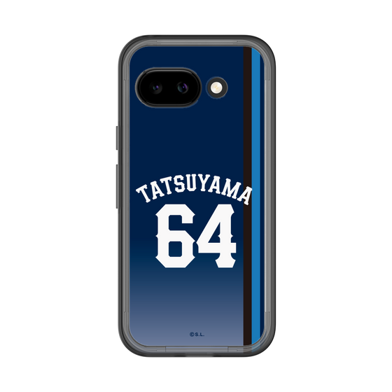 スリムプロテクションプレミアムケース［ 埼玉西武ライオンズ- #64 TATSUYAMA - ビジター ］