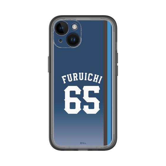 スリムプロテクションプレミアムケース［ 埼玉西武ライオンズ- #65 FURUICHI - ビジター ］