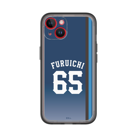 スリムプロテクションプレミアムケース［ 埼玉西武ライオンズ- #65 FURUICHI - ビジター ］