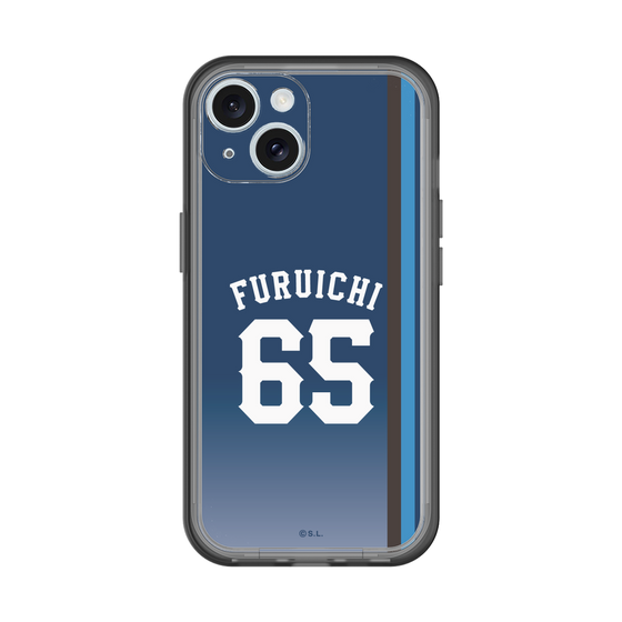 スリムプロテクションプレミアムケース［ 埼玉西武ライオンズ- #65 FURUICHI - ビジター ］