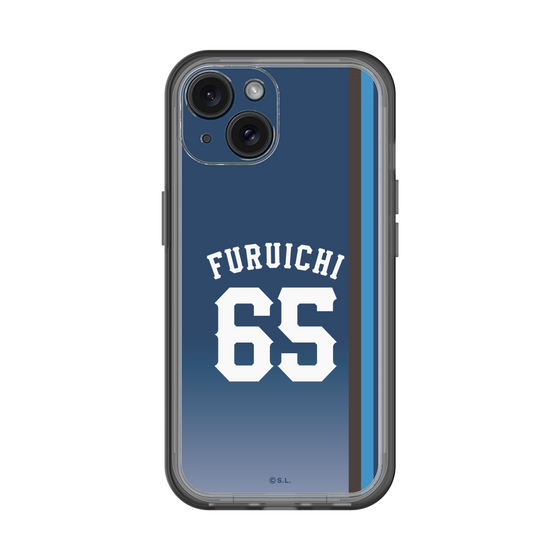 スリムプロテクションプレミアムケース［ 埼玉西武ライオンズ- #65 FURUICHI - ビジター ］