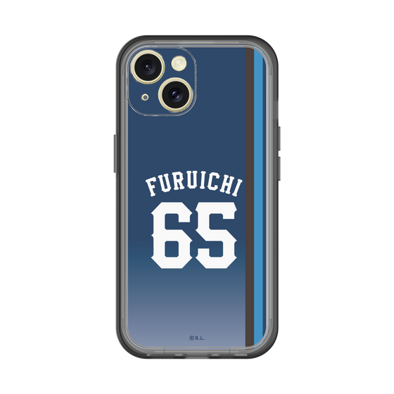 スリムプロテクションプレミアムケース［ 埼玉西武ライオンズ- #65 FURUICHI - ビジター ］