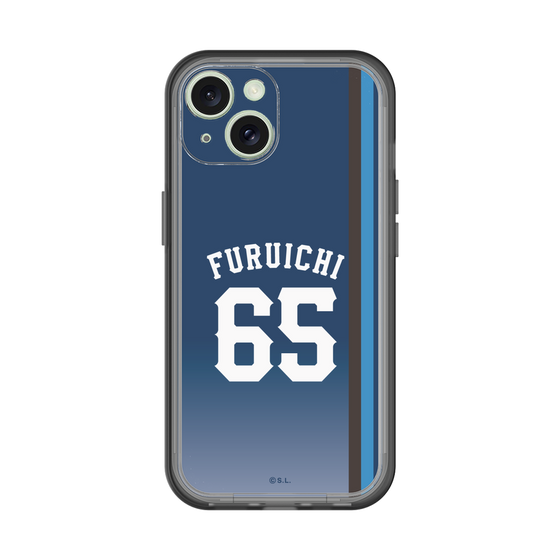 スリムプロテクションプレミアムケース［ 埼玉西武ライオンズ- #65 FURUICHI - ビジター ］
