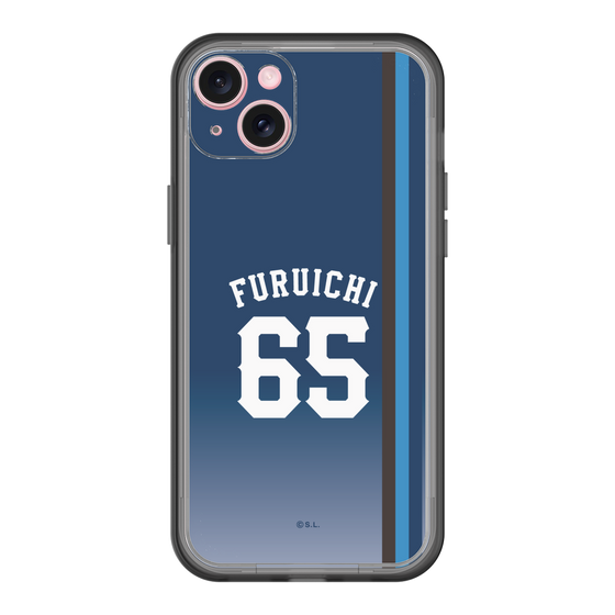 スリムプロテクションプレミアムケース［ 埼玉西武ライオンズ- #65 FURUICHI - ビジター ］