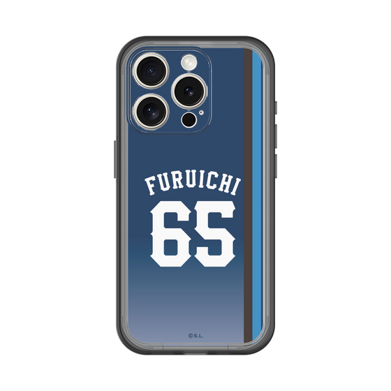 スリムプロテクションプレミアムケース［ 埼玉西武ライオンズ- #65 FURUICHI - ビジター ］