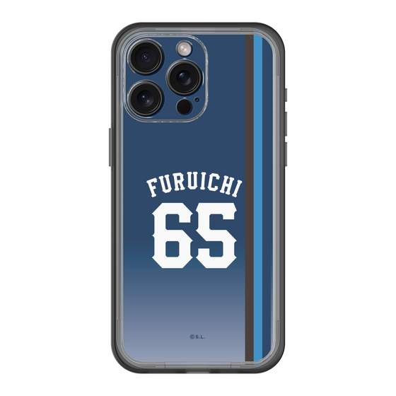 スリムプロテクションプレミアムケース［ 埼玉西武ライオンズ- #65 FURUICHI - ビジター ］