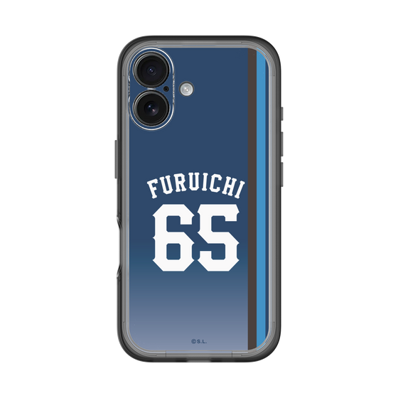 スリムプロテクションプレミアムケース［ 埼玉西武ライオンズ- #65 FURUICHI - ビジター ］